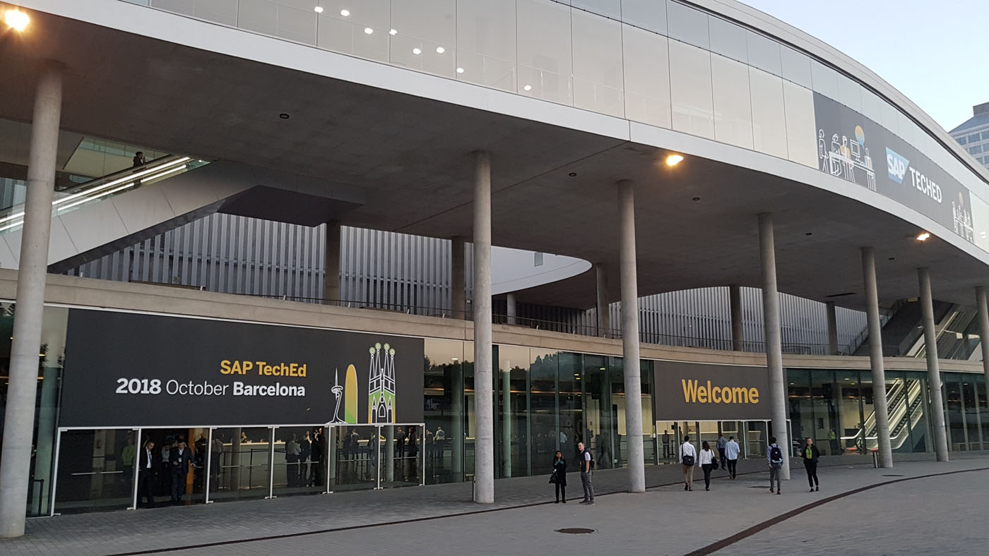 SAP Teched 2018 in Barcelona/Spain