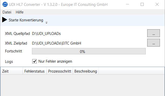 HL7 Converter – Neue Version V1.3.2