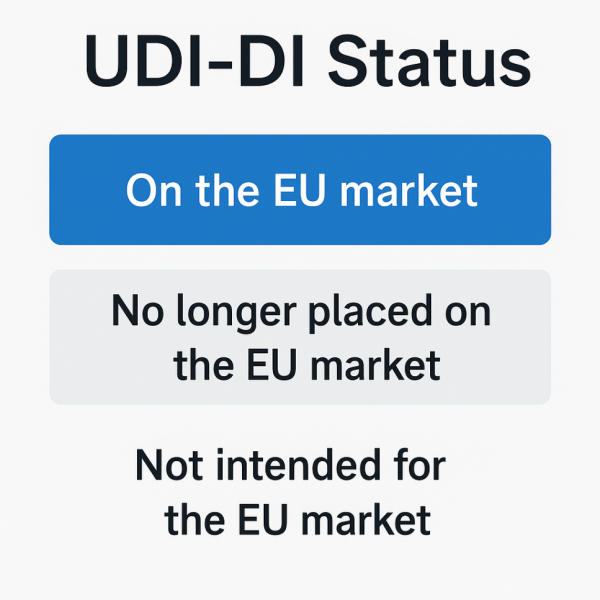 EUDAMED: UDI-DI-Status Umstellung?