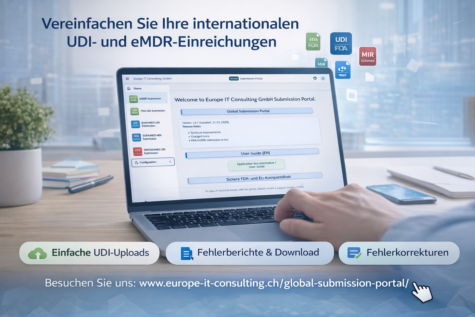 GSP: MIR Reporting (EUDAMED Vigilance)