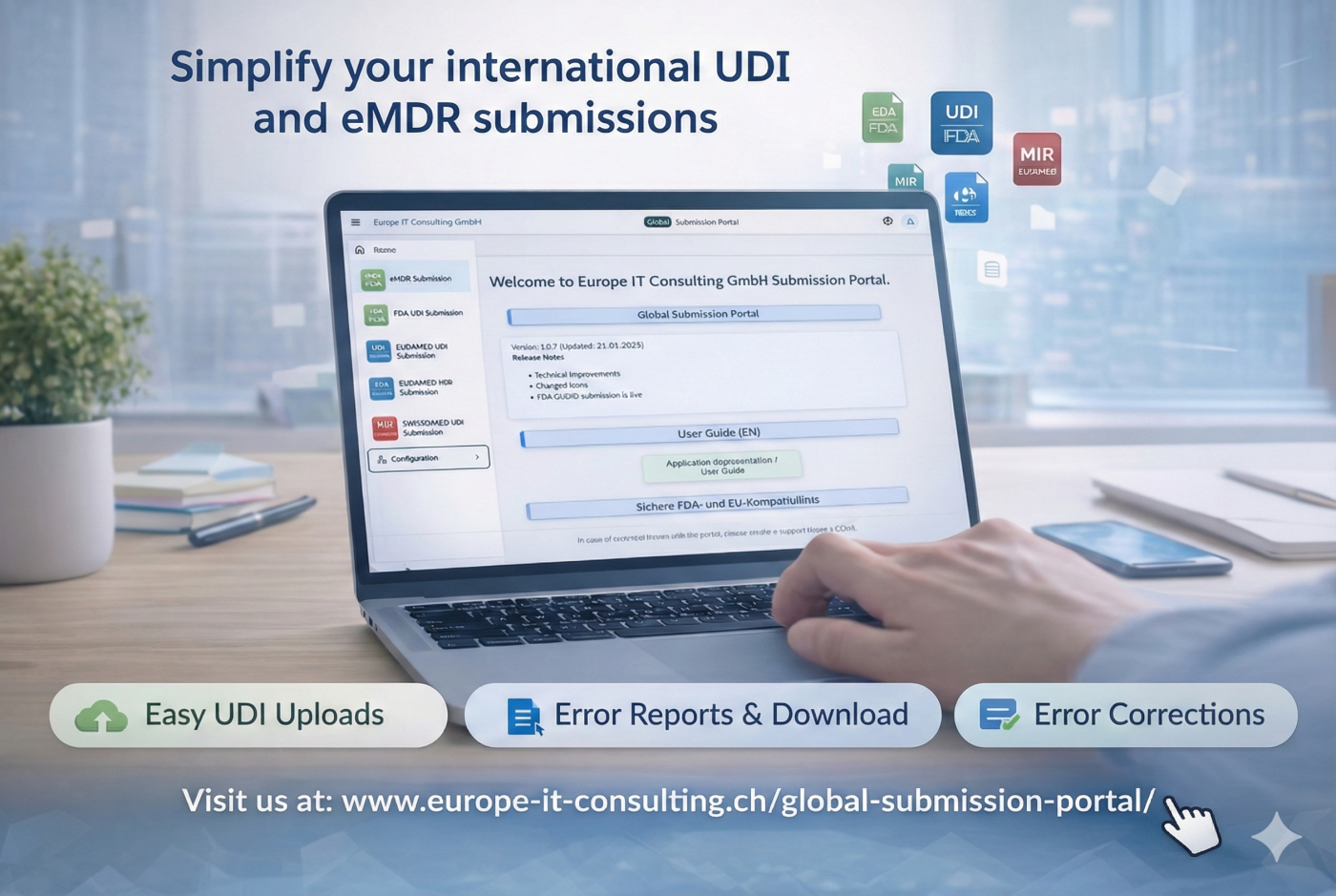 GSP: MIR Reporting (EUDAMED Vigilance)