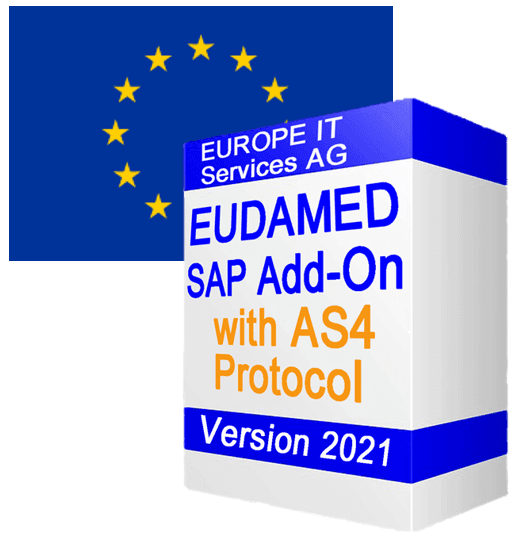 Produktillustration des EUDAMED SAP Add-Ons, Version 2021