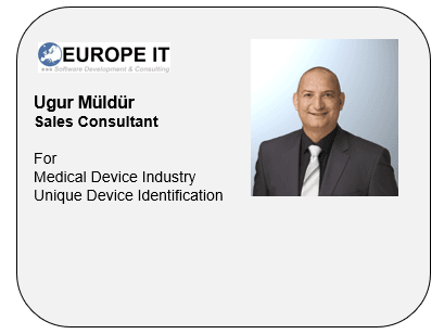 Ugur Müldür, Global UDI SAP Add-on contact at Europe IT Consulting